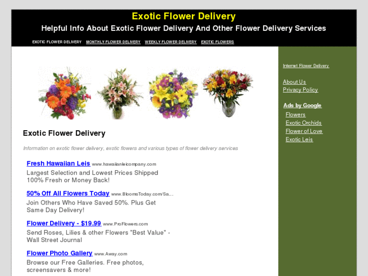 www.exoticflowerdelivery.org