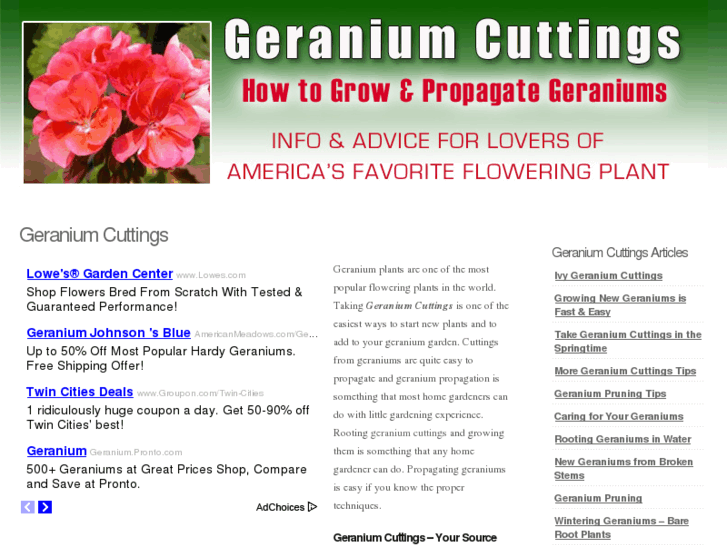 www.geraniumcuttings.org