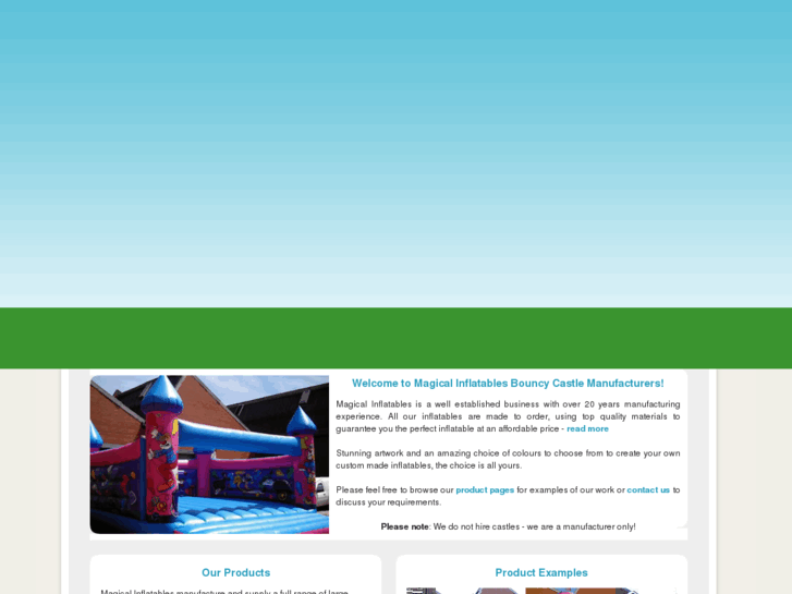 www.magicalinflatables.com