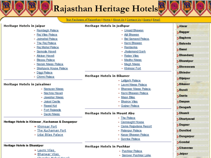 www.rajasthanheritagehotels.com