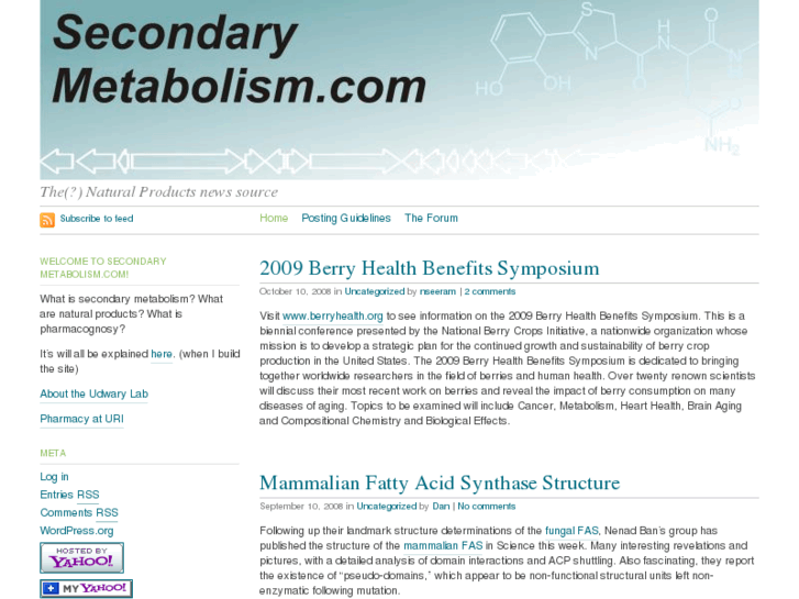 www.secondarymetabolism.com