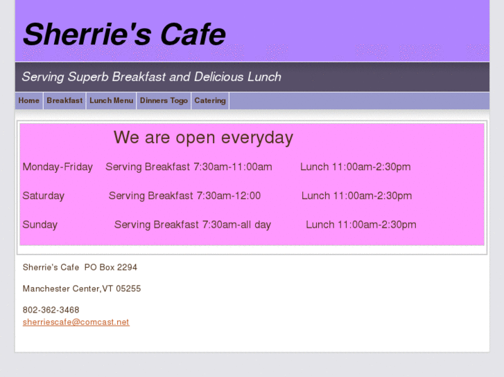 www.sherriescafe.com