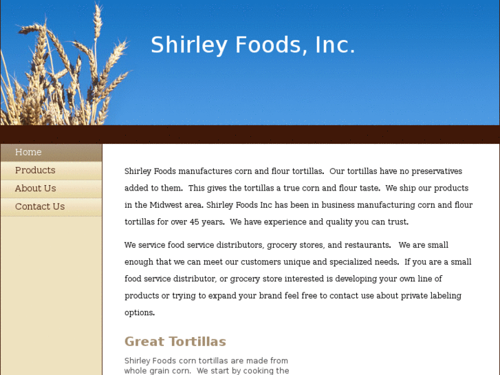 www.shirleyfoods.com