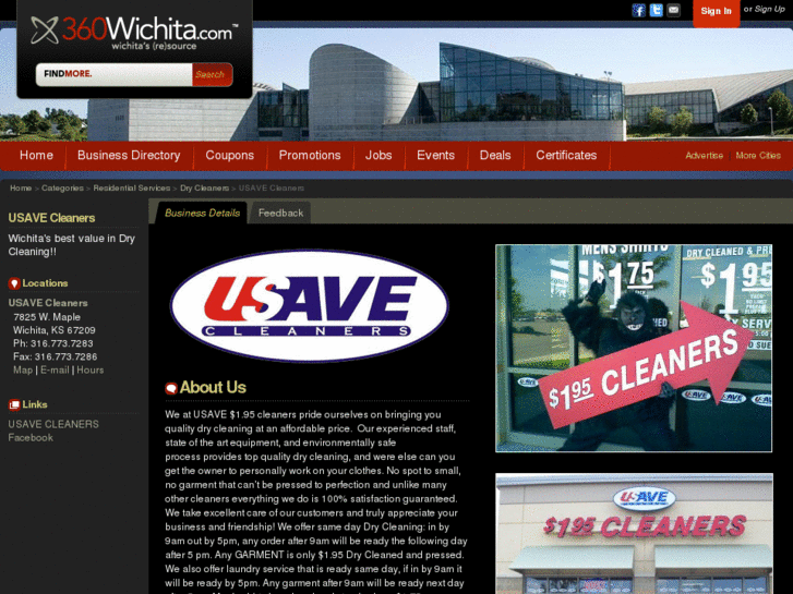 www.usavecleanerswichita.com