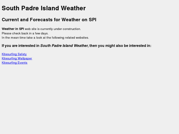 www.weathersouthpadreisland.com