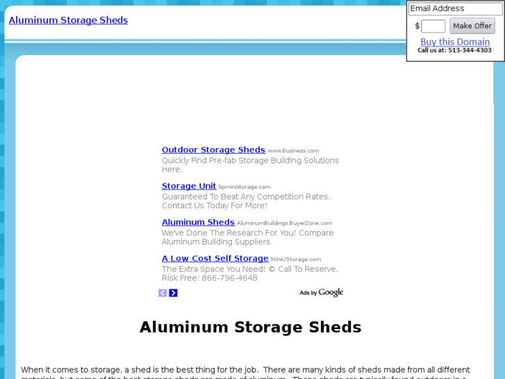 www.aluminumstoragesheds.com