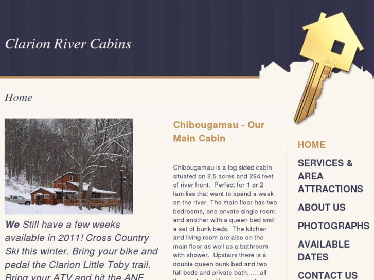 www.clarionrivercabins.com