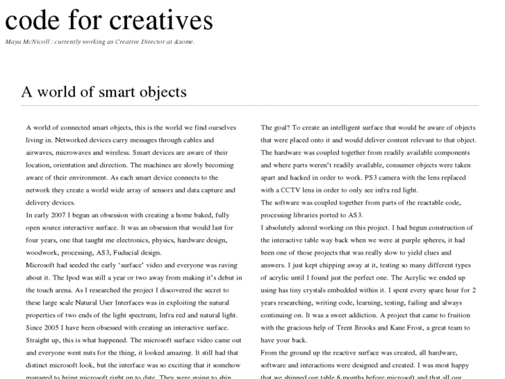 www.codeforcreatives.com