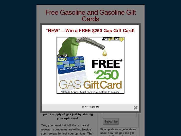 www.freegasolinegiftcards.com