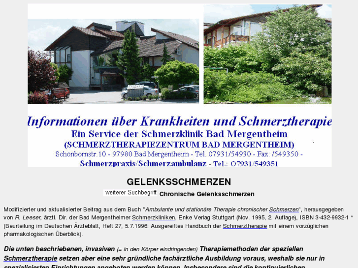 www.gelenksschmerzen.de