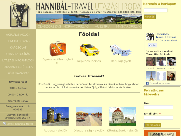 www.hannibal-travel.hu