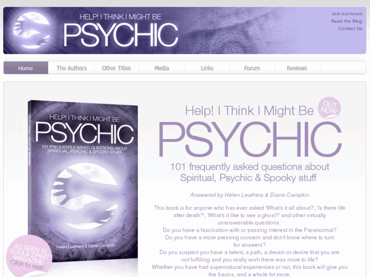 www.helpithinkimightbepsychic.com