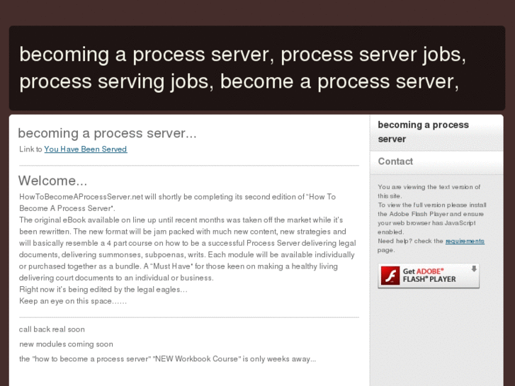 www.howtobecomeaprocessserver.net