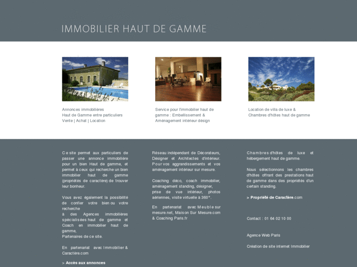 www.immobilierhautdegamme.com