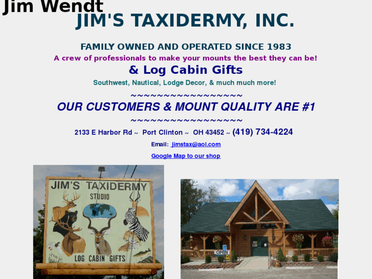 www.jimstaxidermy.com