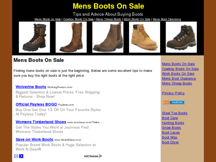 www.mensbootsonsale.com