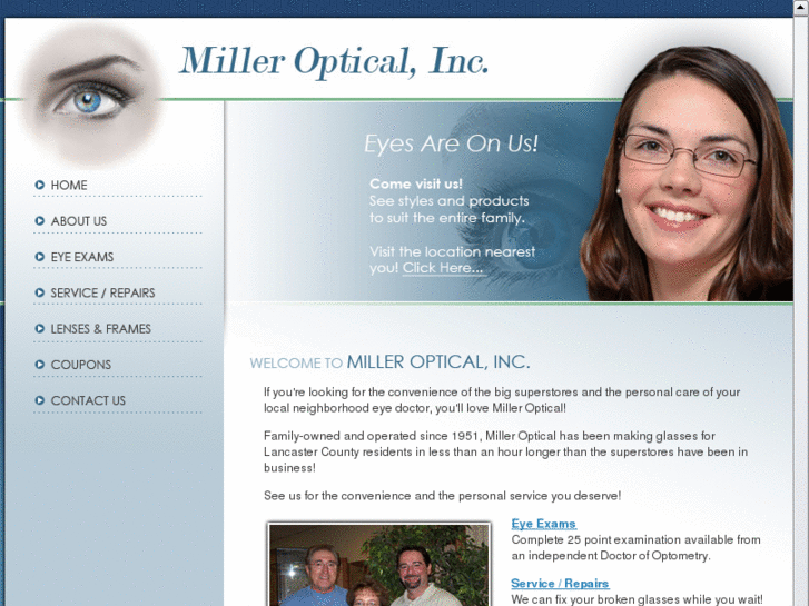 www.milleropticalonline.com