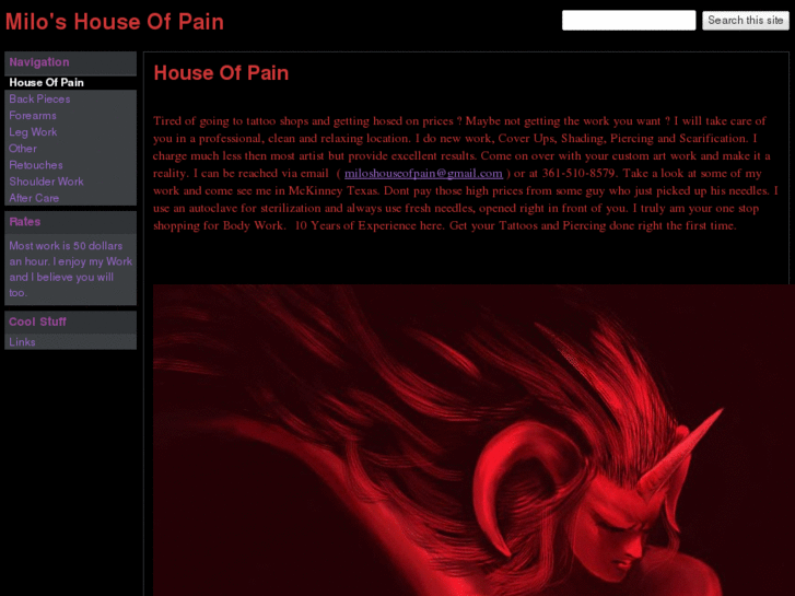 www.miloshouseofpain.com