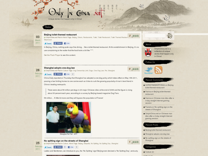 www.onlyinchina.net