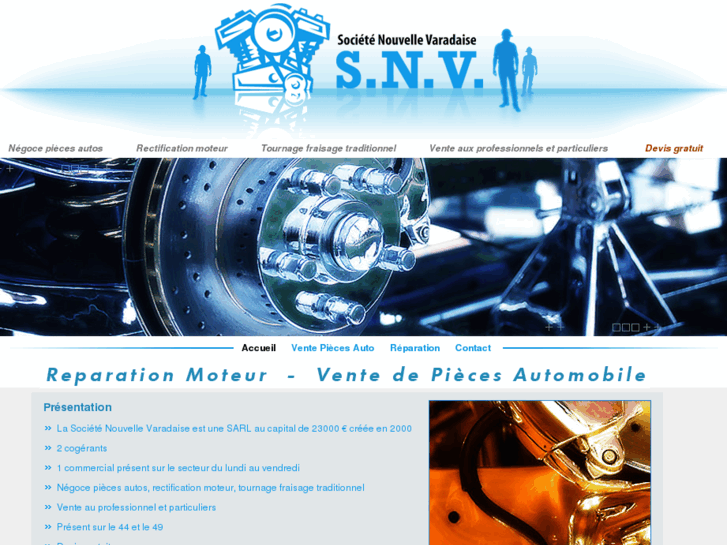 www.snv-ventereparationpieceauto.com