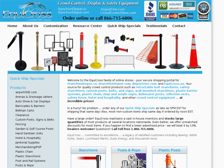 www.stanchiondepot.co