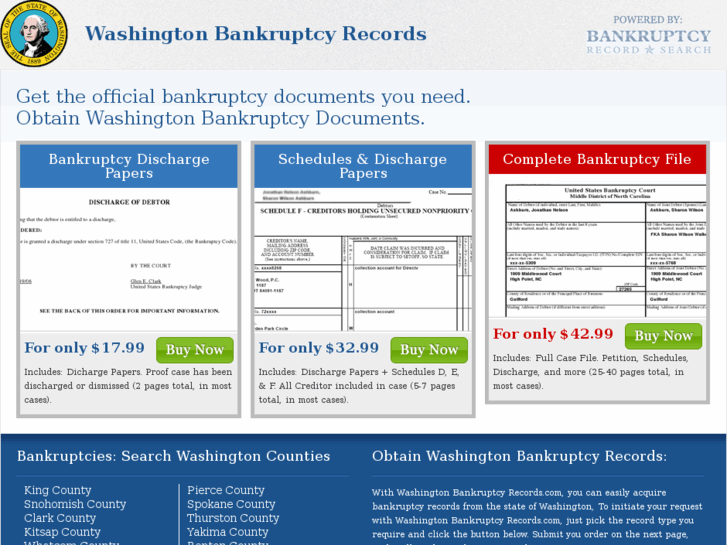 www.washingtonbankruptcyrecords.com