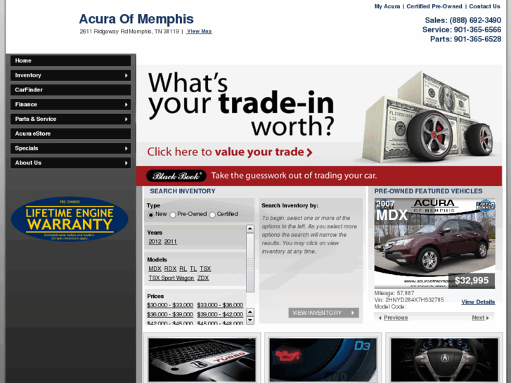 www.acuraofmemphis.com