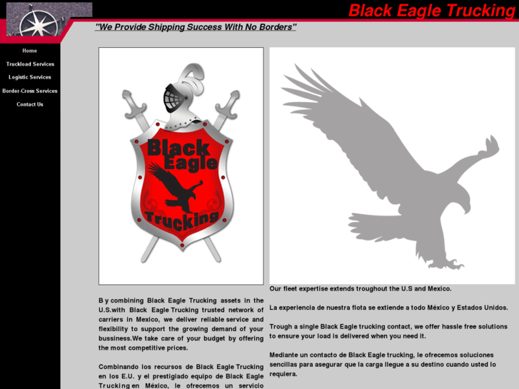 www.blackeagletrucking.com