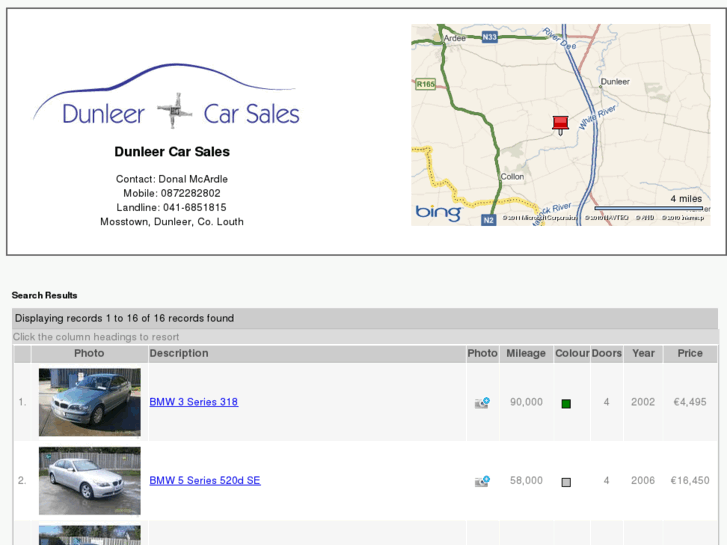 www.dunleercarsales.com