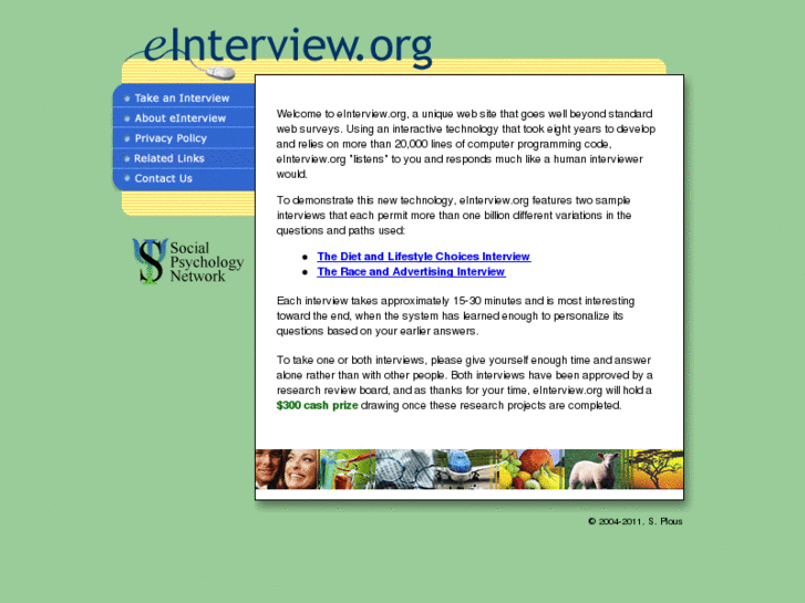 www.einterview.org