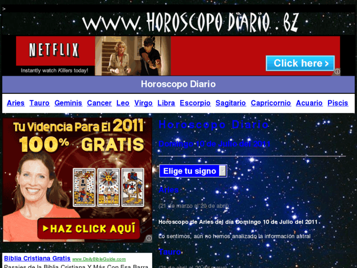 www.horoscopodiario.bz