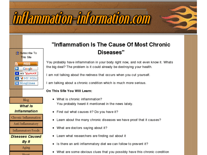 www.inflammation-information.com