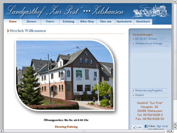 www.landgasthof-zurpost.com