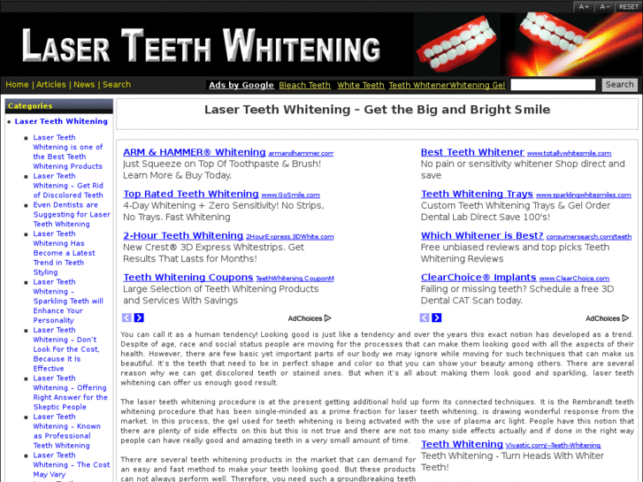 www.laserteethwhiteninginfo.com