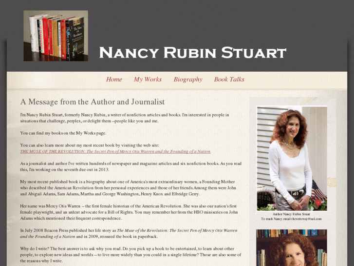 www.nancyrubinstuart.com