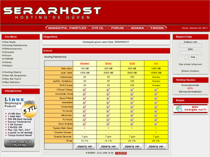 www.serarhost.com