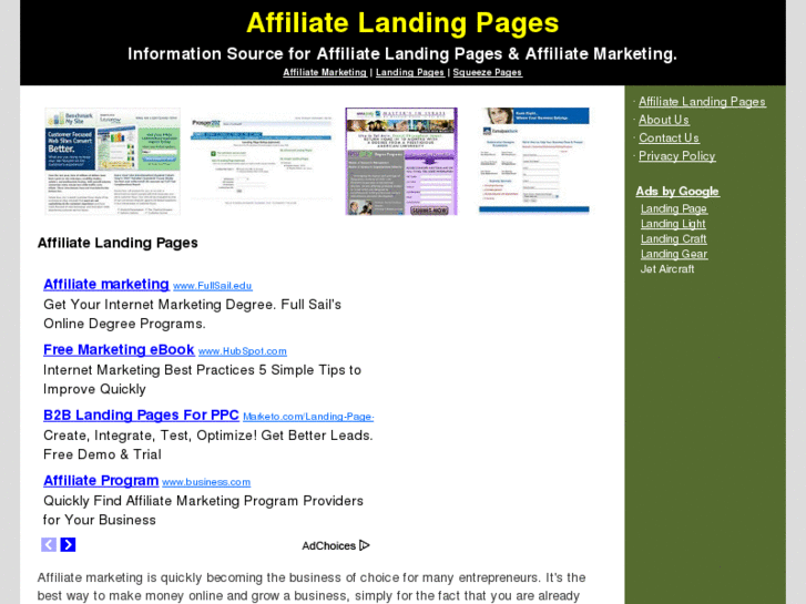 www.affiliatelandingpages.com