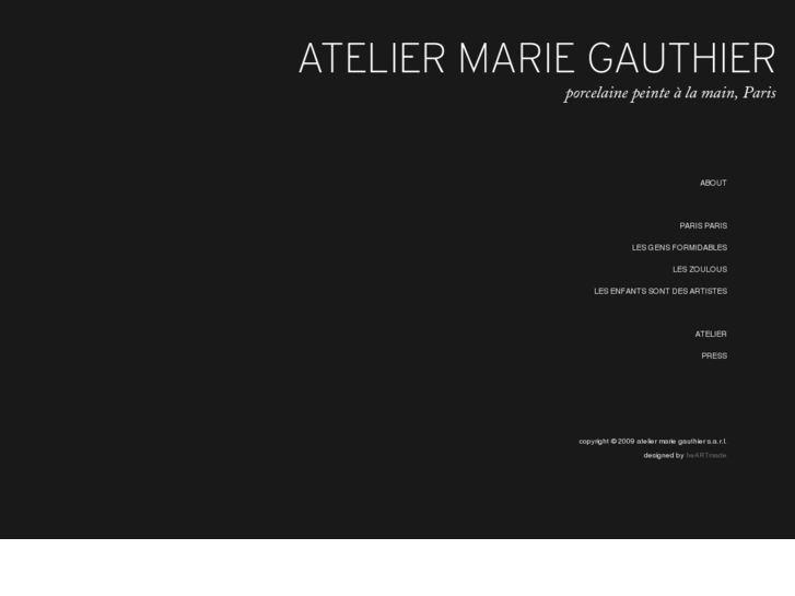 www.ateliermariegauthier.com