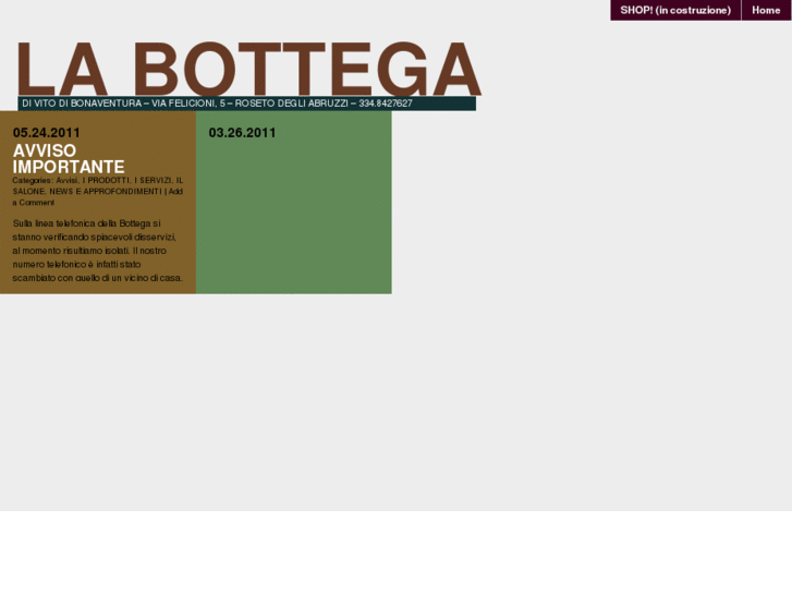 www.bottegadelparrucchiere.com