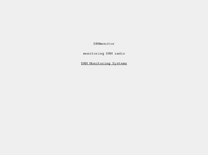 www.drmmonitoring.net