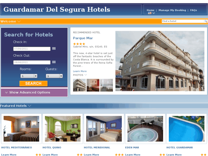 www.guardamardelsegurahotels.com