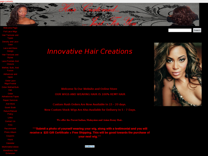 www.innovativehaircreation.com