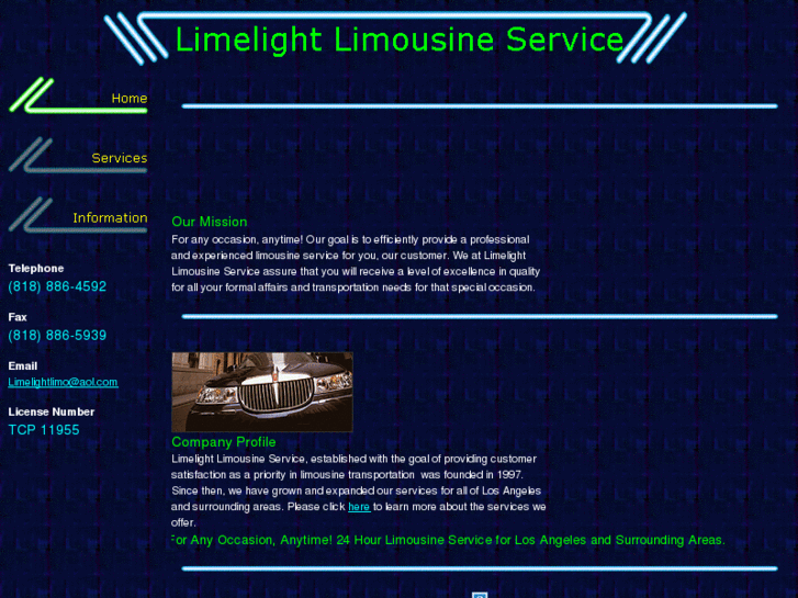 www.limelightlimo.net