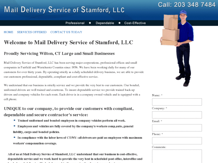 www.maildeliveryservicewilton.com