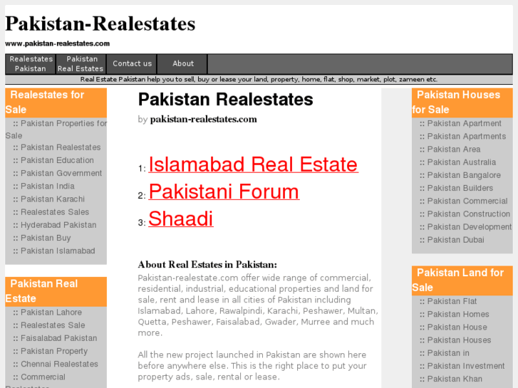 www.pakistan-realestates.com