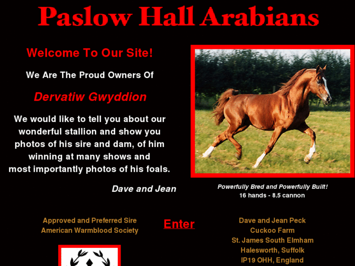 www.paslowhallarabians.com