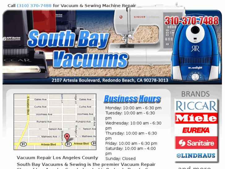 www.southbayvacuums.com