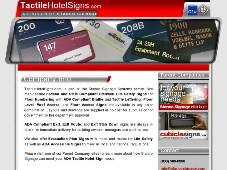 www.tactilehotelsigns.com