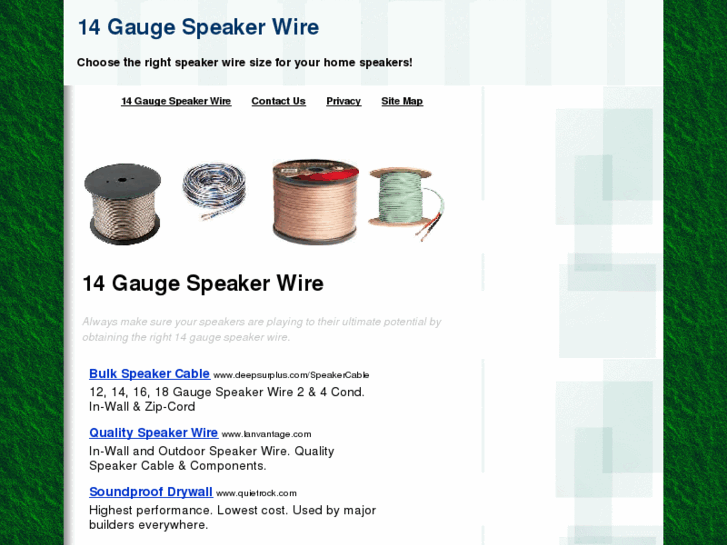 www.14gaugespeakerwire.net