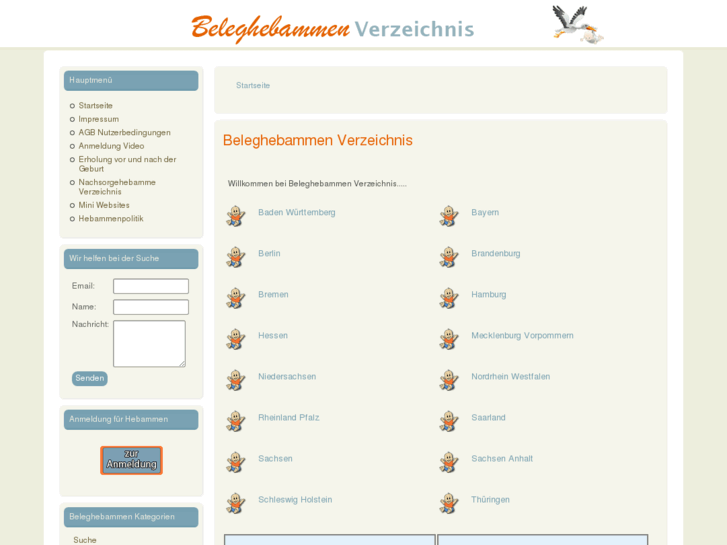www.beleghebammenverzeichnis.com